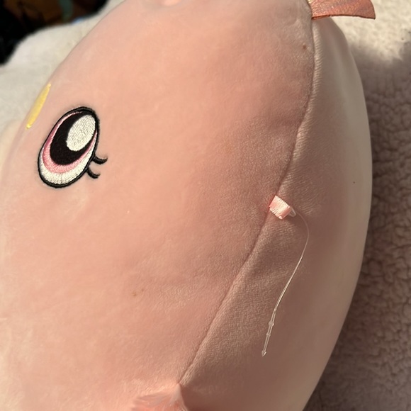 Squishmallow 12" Suneetha Pink Easter Chick with Crown - Picture 3 of 3